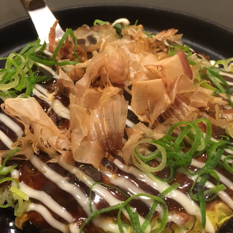 お好み焼き(牛スジネギ玉)(ワラダマ)