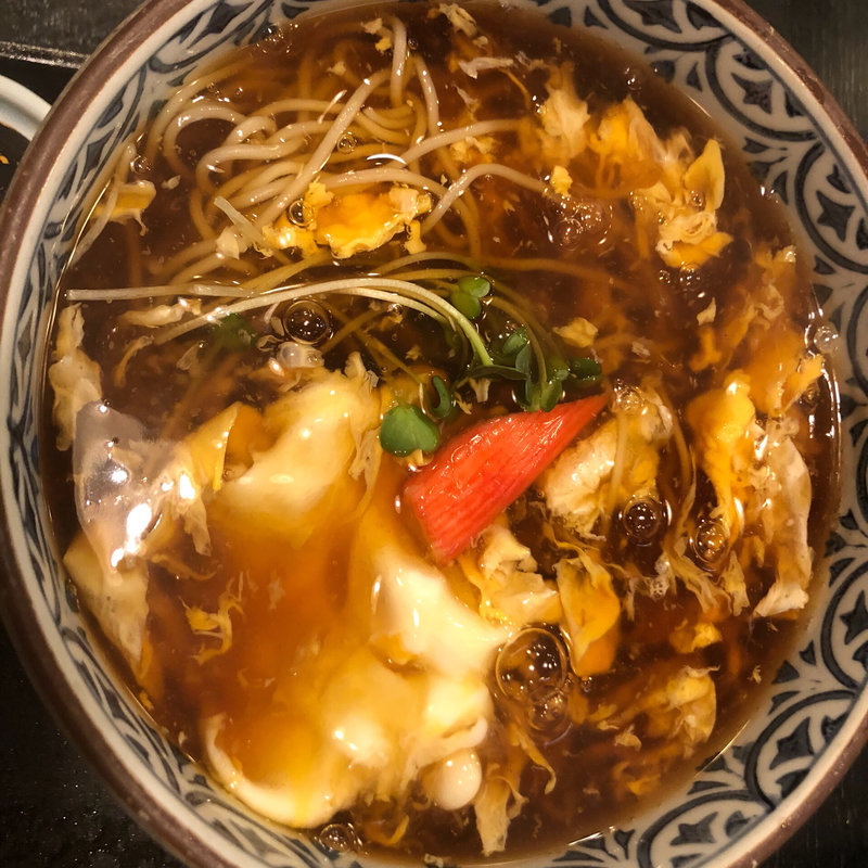 かきたまそば(福室庵)