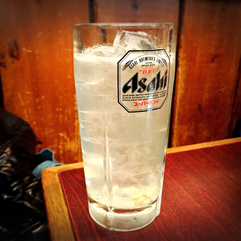 生レモンハイ(居酒屋 鶴八 名古屋駅前本店)