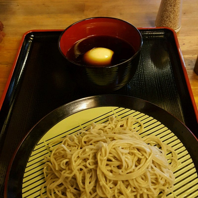 恵み蕎麦　小盛り(ネギ汁)(立ち食い 立ち飲み 京橋 恵み屋)