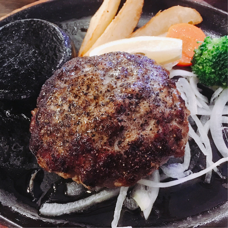 和牛ハンバーグ(ステーキのあさくま 刈谷店)