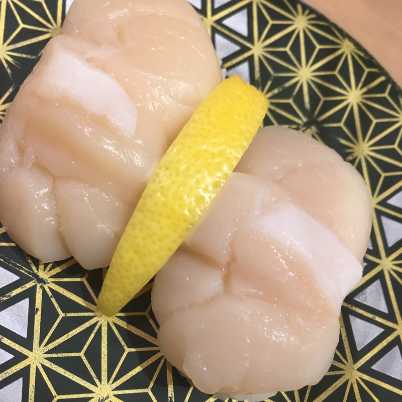 ホタテ(回転寿司新竹 ベイタワー店（弁天町）)