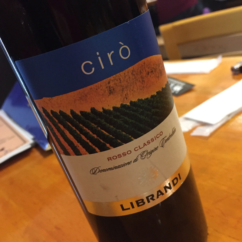 Ciro Rosso Classico Librandi  (GRILL KING （グリルキング）)