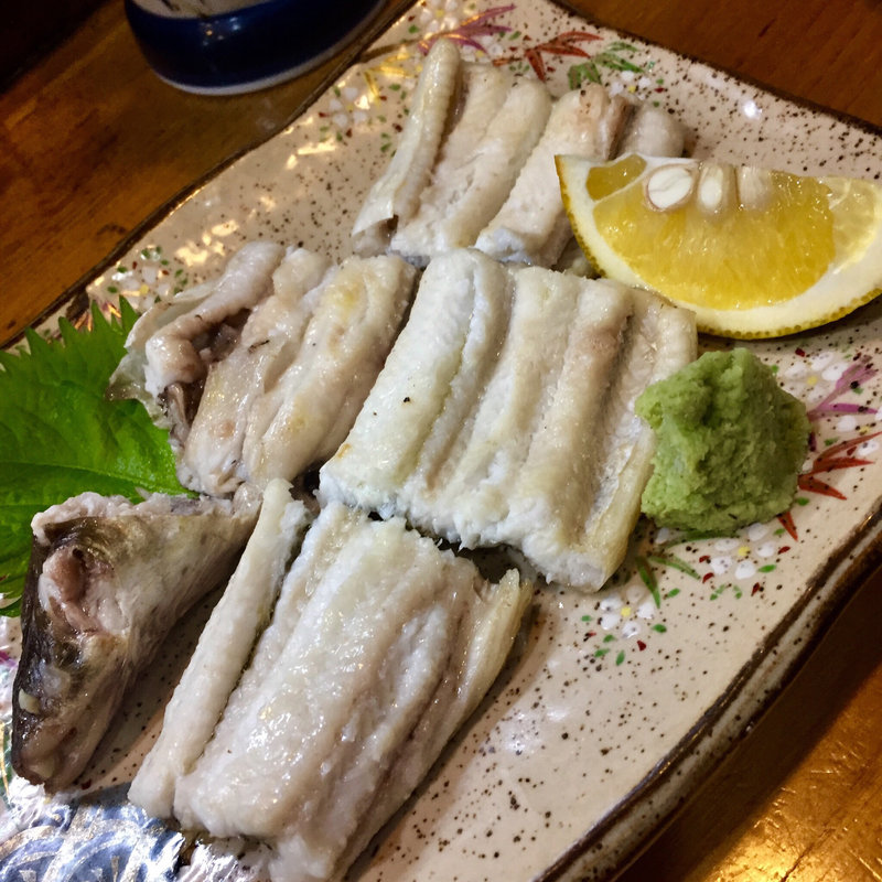 穴子の白焼き(ゆうき)