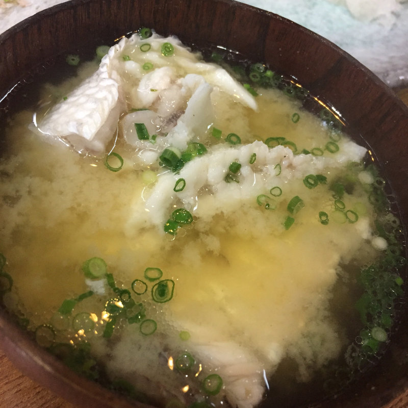 味噌汁(ゆうき)