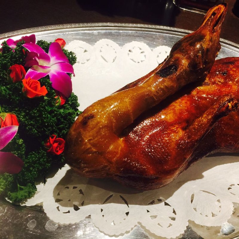 北京ダック(中國飯店 花壇)