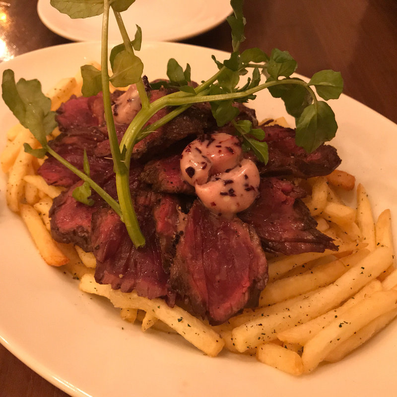 牛ハラミのステーキ