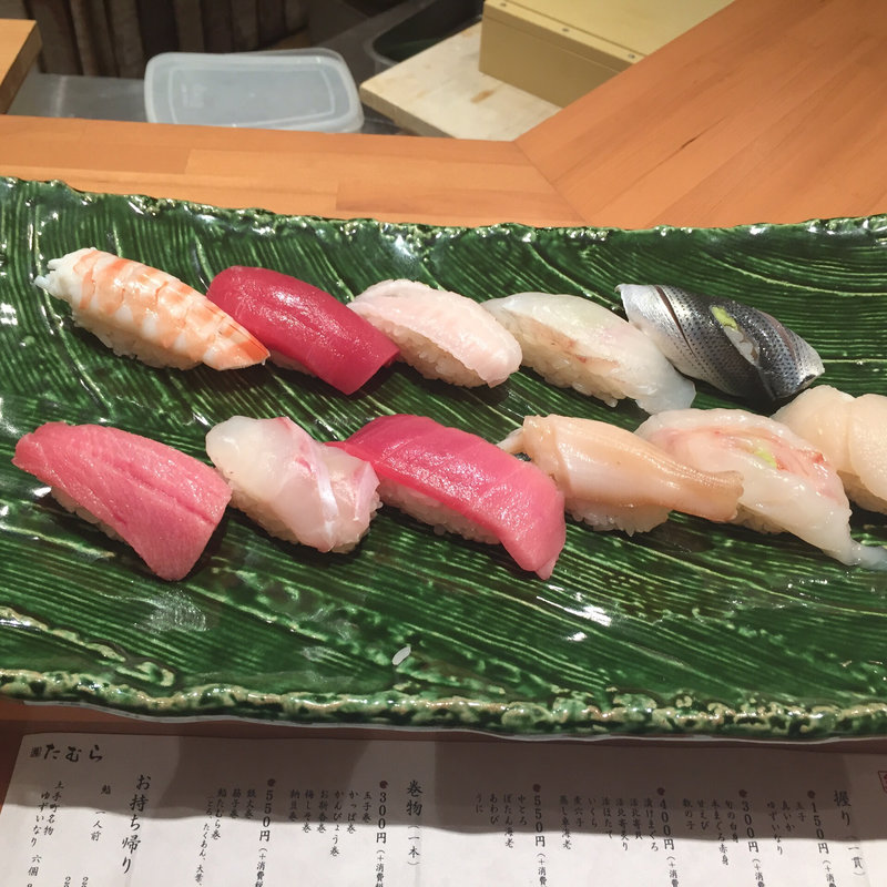 特上にぎり(鮨 たむら )