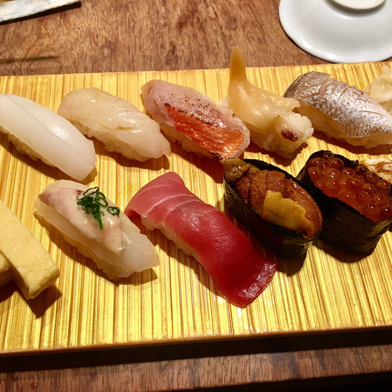 握りおまかせ(寿司高瀬)