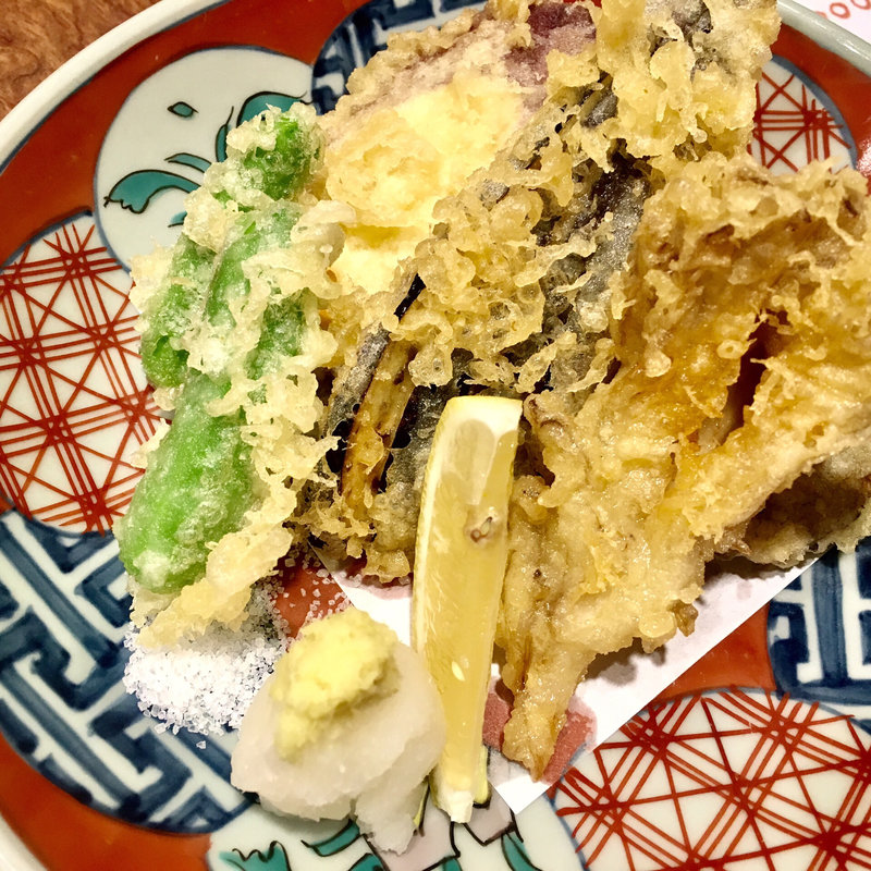 野菜天麩羅盛り合わせ(寿司高瀬)