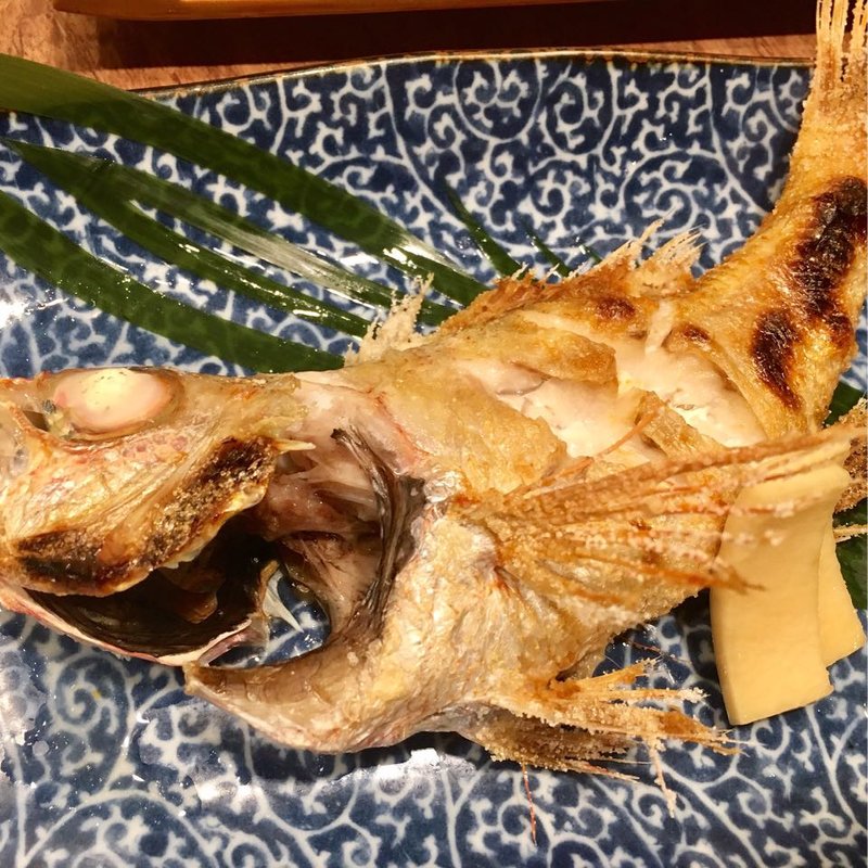 のどぐろの塩焼き(寿司高瀬)