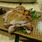 廣島赤鶏もも肉タタキ(京橋チャコール)