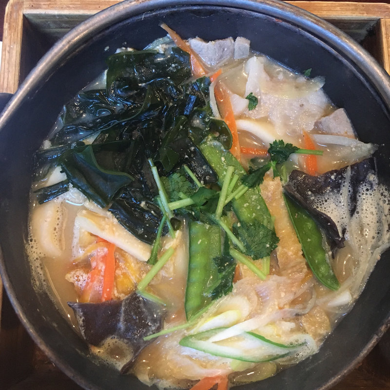 海草入り五日市ほうとう(佐五兵衛ほうとう店)