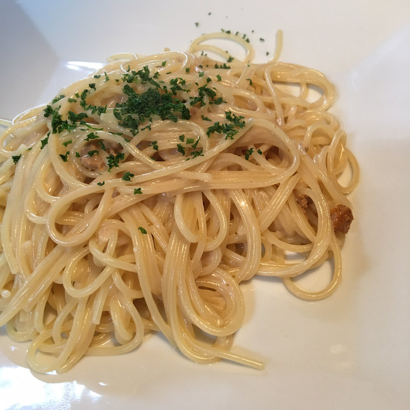 雲丹クリームパスタ(ピザハウスピノキオ)