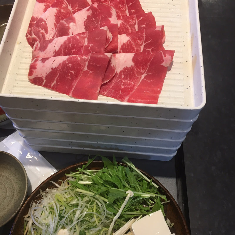 牛ロースしゃぶしゃぶ180g(熟成焼肉いちばん 八尾小阪合町店)