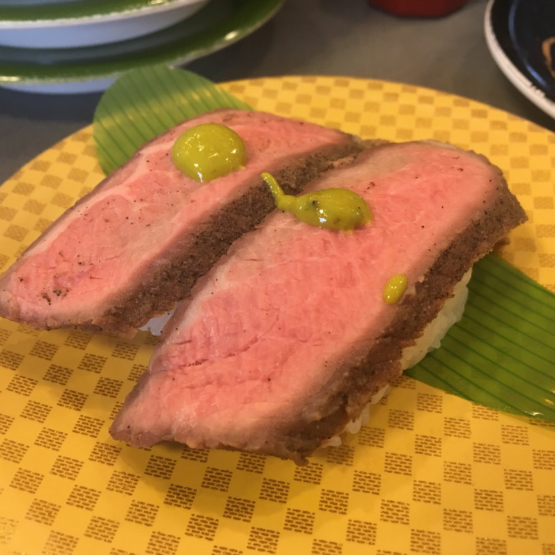 ローストビーフ(回転寿司 北海道四季彩亭 )