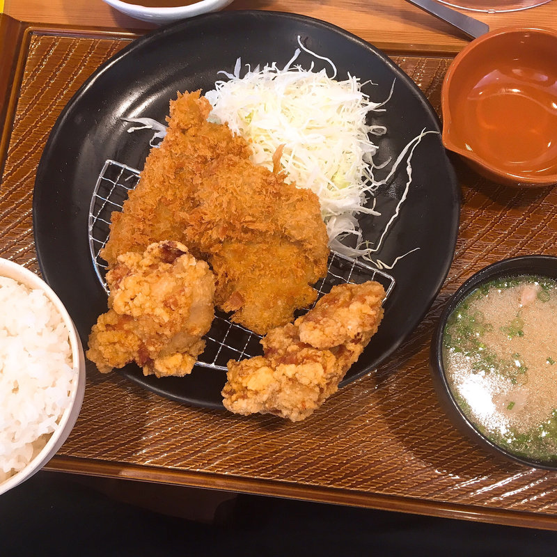 とんから定食B(とんから亭 八尾店)