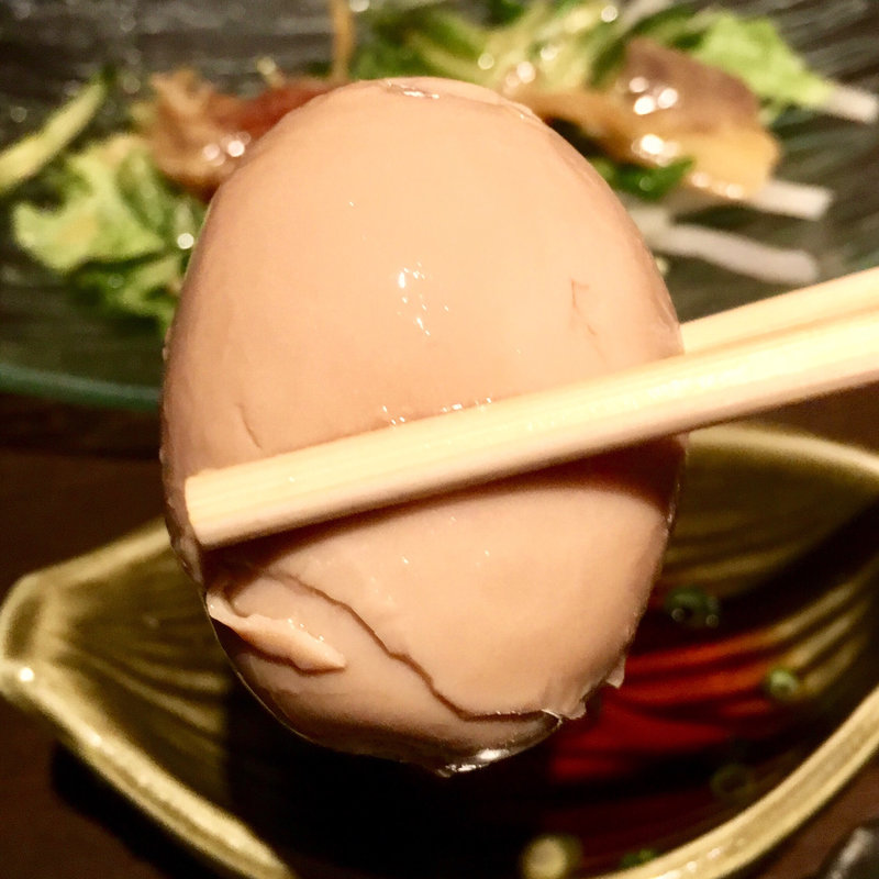 極上煮玉子(奄美のゆらい処 語久庵)