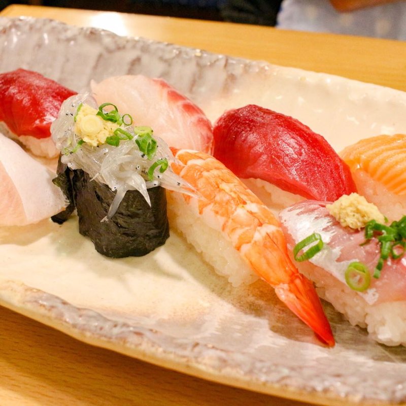 丸天にぎり(魚河岸 丸天 魚河岸店)