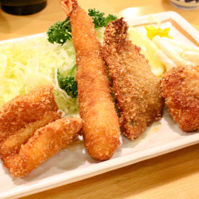 フライ盛り合わせ(魚河岸 丸天 魚河岸店)