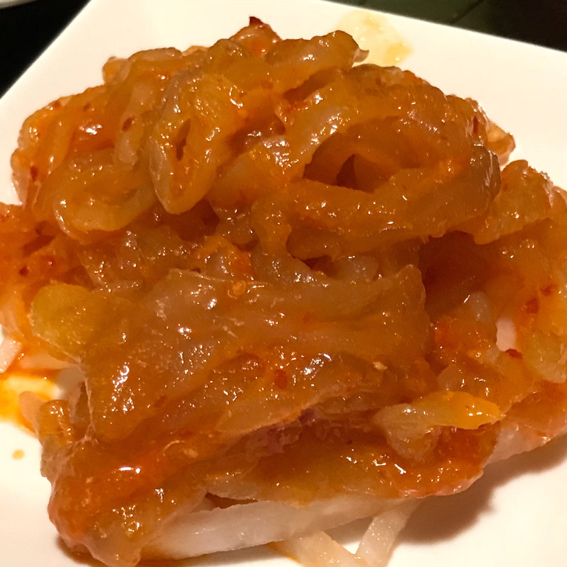 クラゲと大根の和え物(香港楼 )