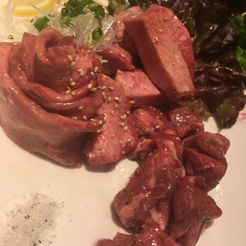 特選塩タン、上塩タン、塩アゴ(西光園 岸田堂店)