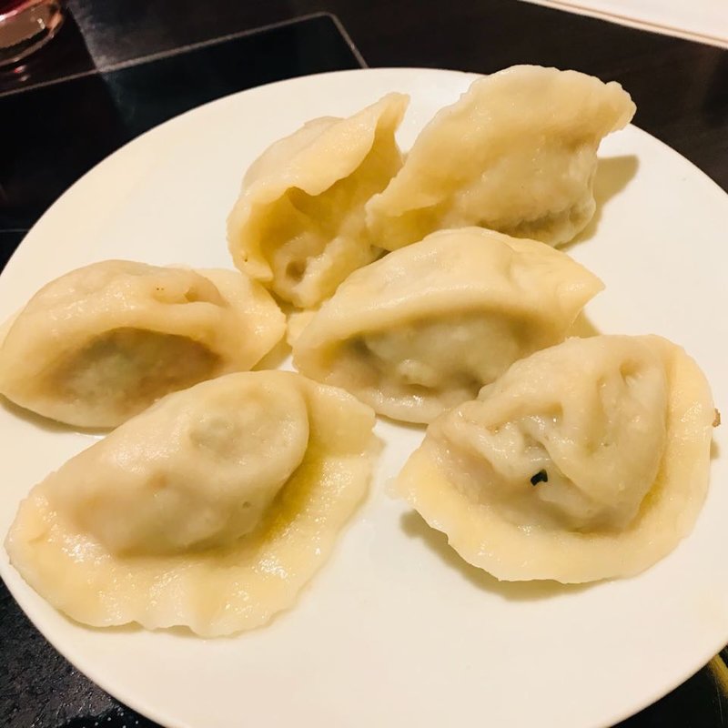 にら蝦水餃子(逸品火鍋 四季海岸)