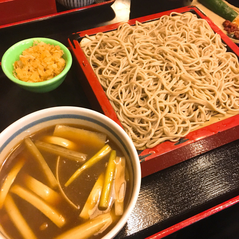 カレーつけせいろ(芝大門 更科布屋 本店 （さらしなぬのや）)