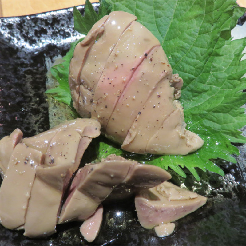 レバーのオイル漬け(東京焼鳥と野菜巻きの店 Hayato to Hinata)