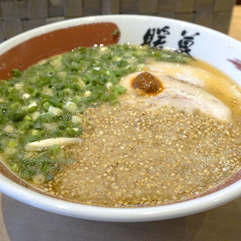 ねぎごまラーメン(暖暮 西新店)