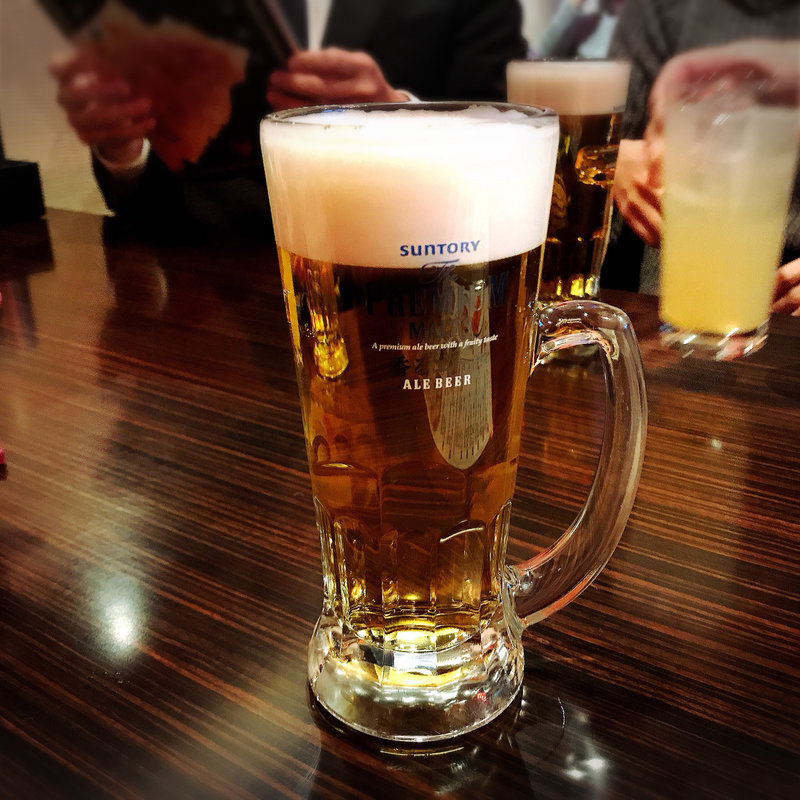 生ビール(ヴェルディ・ダイニングレストラン)