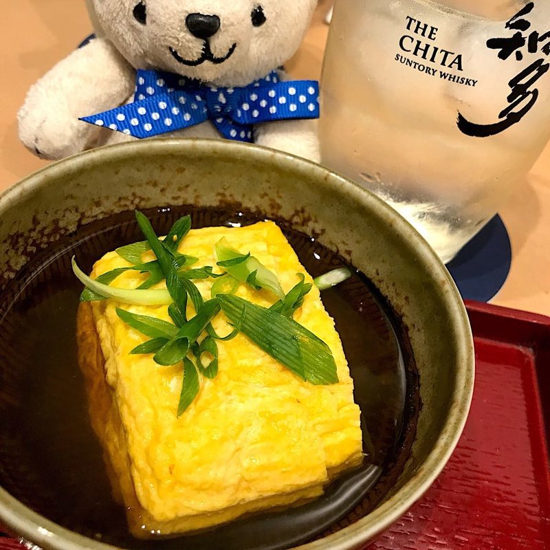 だし巻きたまご(知多 風香るBAR)