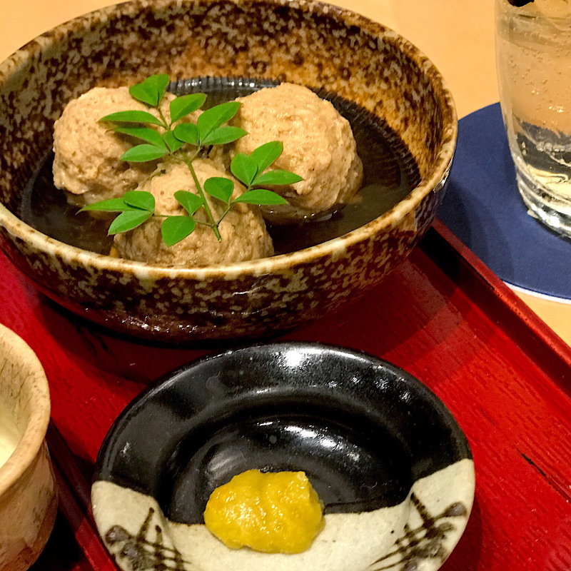 とり団子山椒風味(知多 風香るBAR)