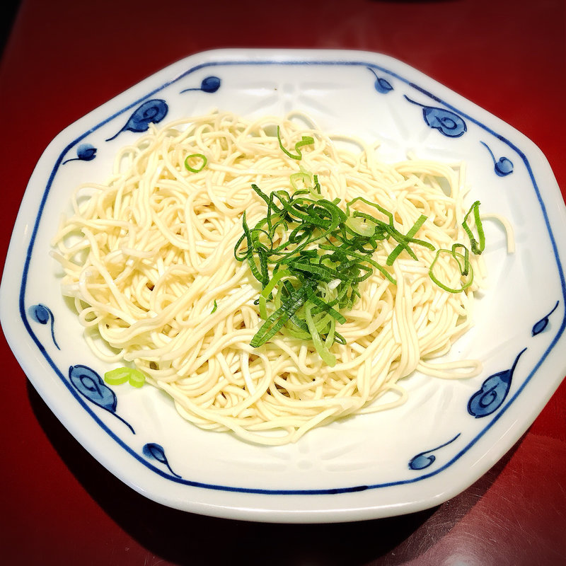 極細平打麺(らあめん 渋英)