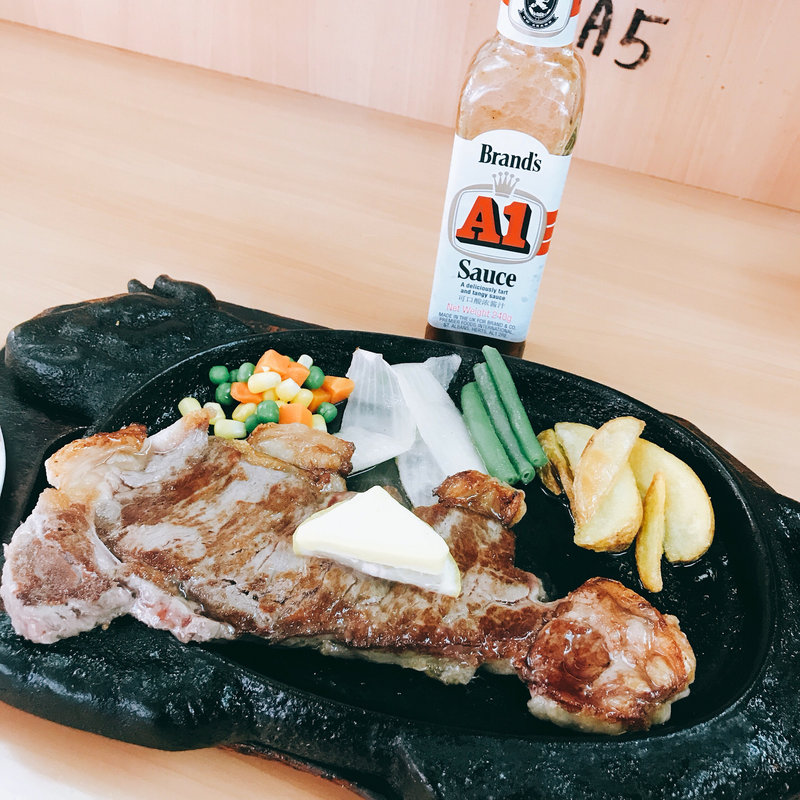 ステーキ250g(いちぎん食堂 )