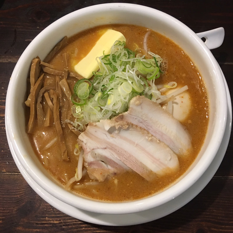 海老味噌ラーメン(如水 本店 （じょすい）)