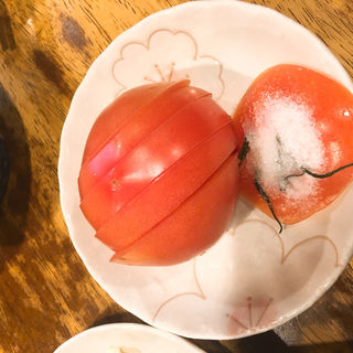 冷やしトマト(立飲み たきおか)