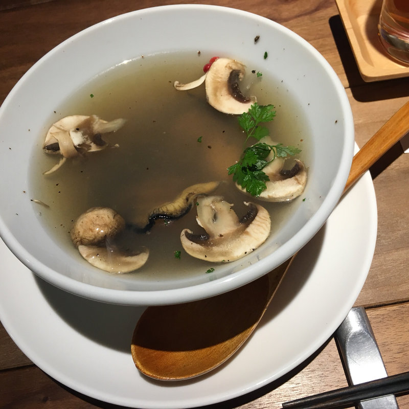 牡蠣のコンソメスープ(MIYAJIMA BREWERY)