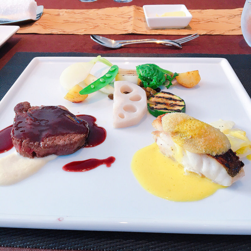 ミニ鮮魚料理とミニ牛フィレ肉の盛り合わせ(ビストロ・ヨシムラ )