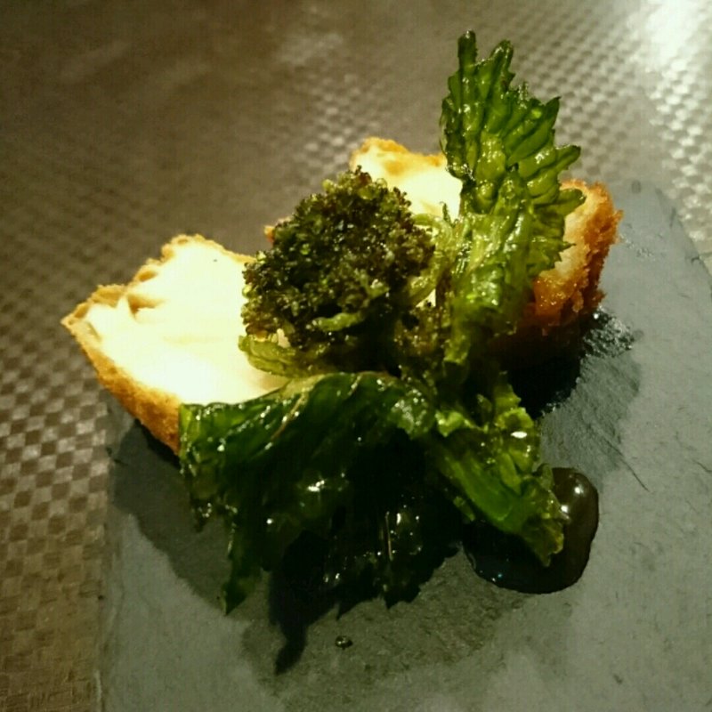 ブリと厚揚げのサンド 菜の花添え(つつみ屋 )