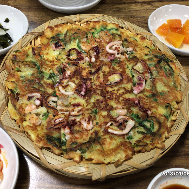 海鮮チヂミ(済州島 島野(トヤ))
