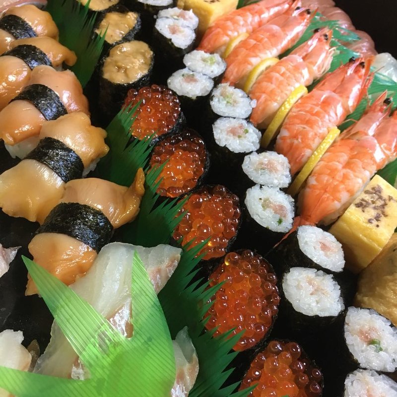 ざんまい特上5人盛り(玄海ざんまい西新店)