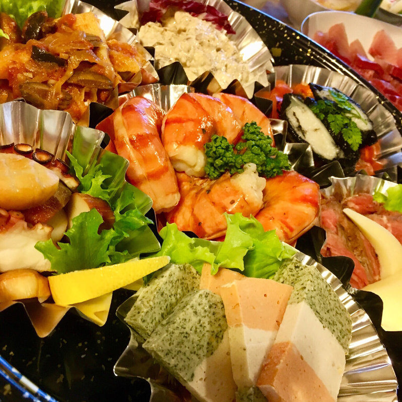 いたりあん おせち 2皿盛り(リストランテ・ア・ドマーニ)