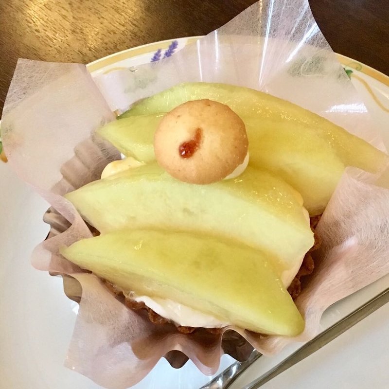 メロンのタルト(フロインドリーブ 生田店)