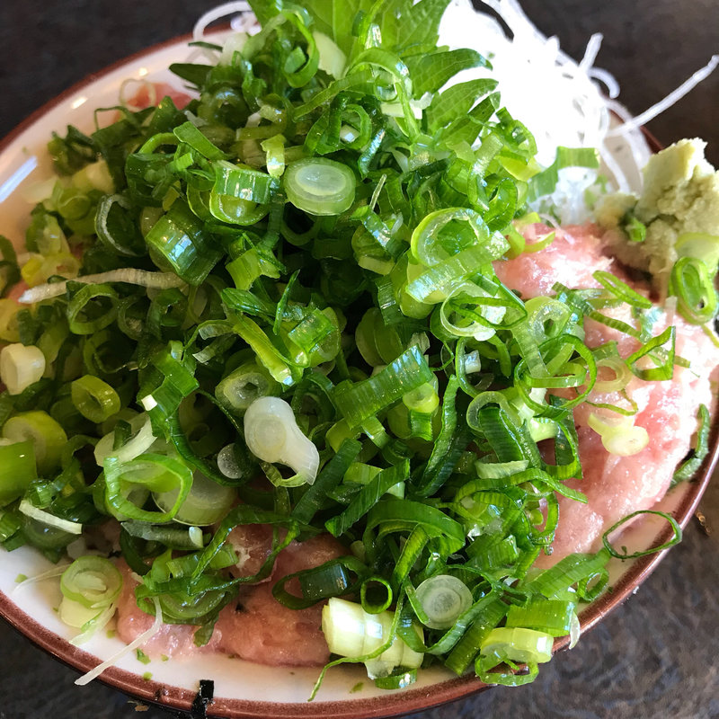 ネギとろ丼(Cafe おひさま )