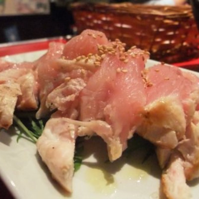 但馬地鶏むね肉タタキー遠赤仕上げー(チキンヤロー )