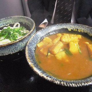 カレーつけ麺（豚バラ）(うどん食堂 ふじやま )