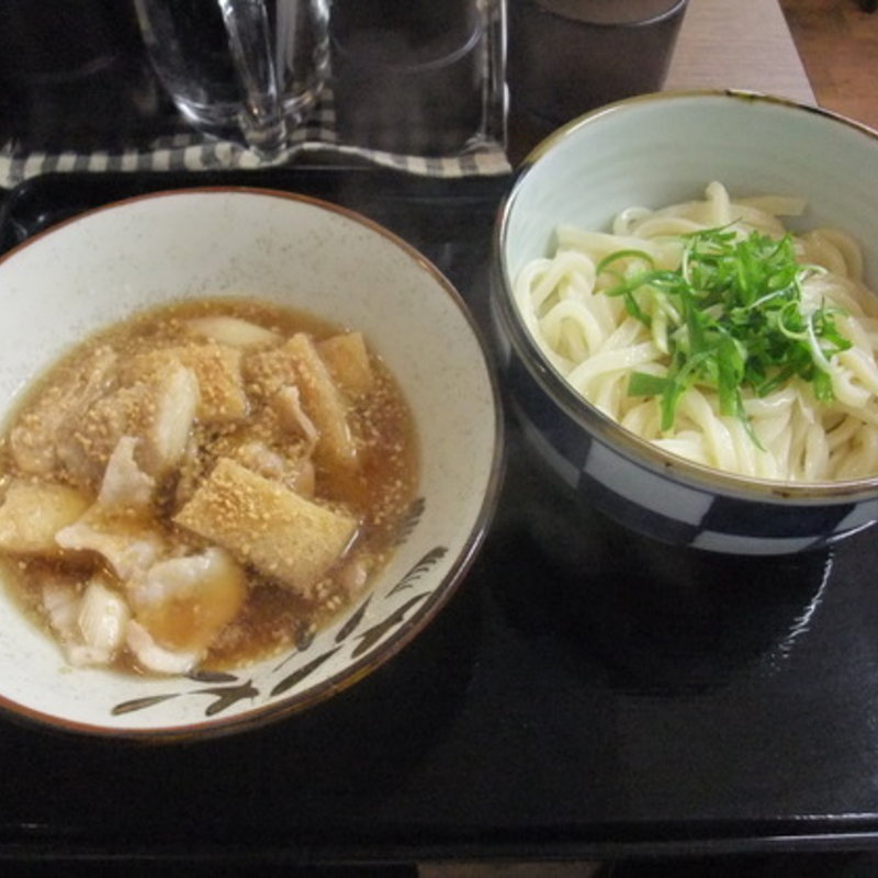 旨味肉汁つけ麺(豚バラ)(うどん食堂 ふじやま)