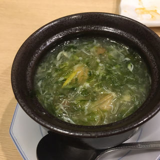 フカヒレとアオサのスープ(宝喜)
