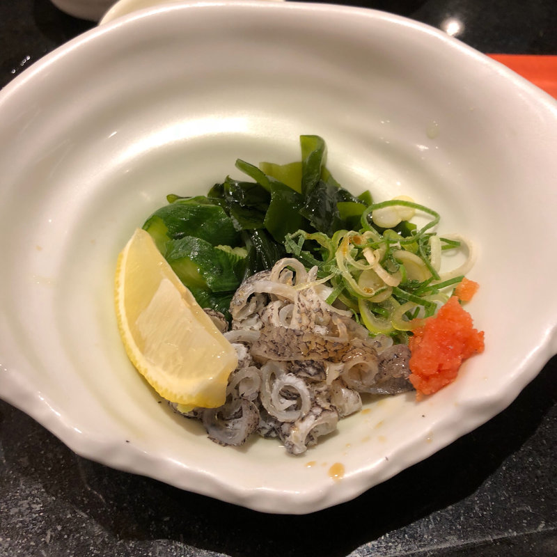 皮ポン酢(にぎり長次郎 吹田上山手店)